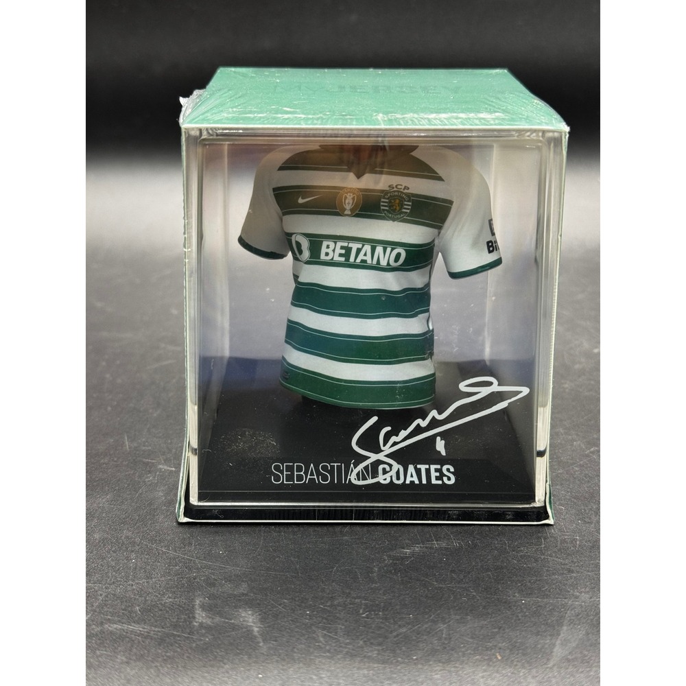 Sporting CP Sebastian Coates 2021-22 Mini Jersey Figurine Splink MyJersey New
